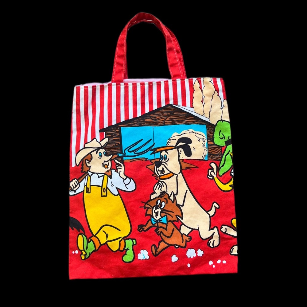 1950’s Vintage Hanna Barbera Ruff & Reddy Tote